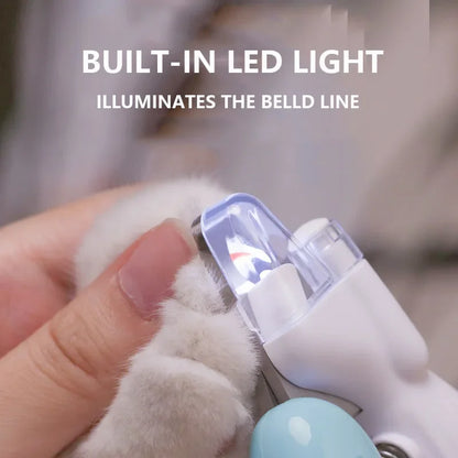 Pet Nail Clippers with LED Light for Dogs, Cats, Small Animals - My Pet Serenity