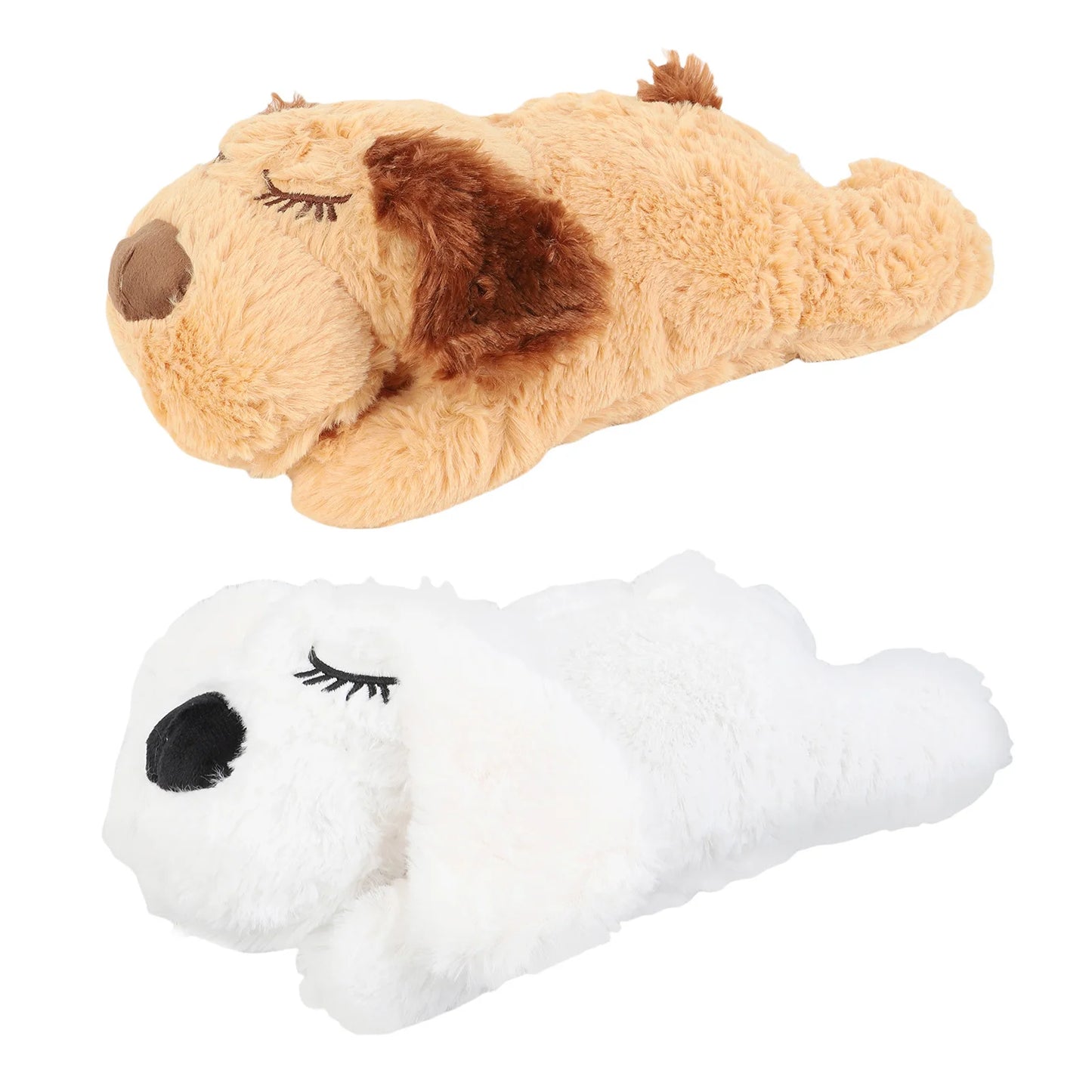 Heartbeat Puppy Toy: Interactive Plush Heartbeat Calming Aid for Pets - My Pet Serenity