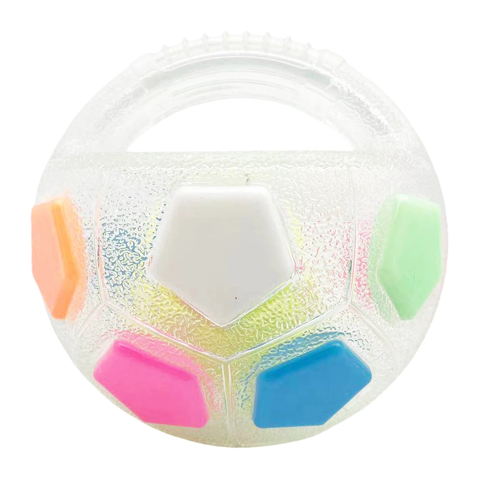 Calming Ball with Handle - Squeaky Football Toy for Medium-Large Dogs - My Pet Serenity
