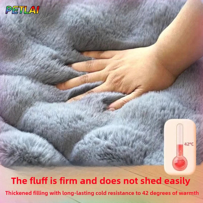 Large Dog Bed Mat - Winter Warm Double-Sided Sleep Pad for Retriever - My Pet Serenity