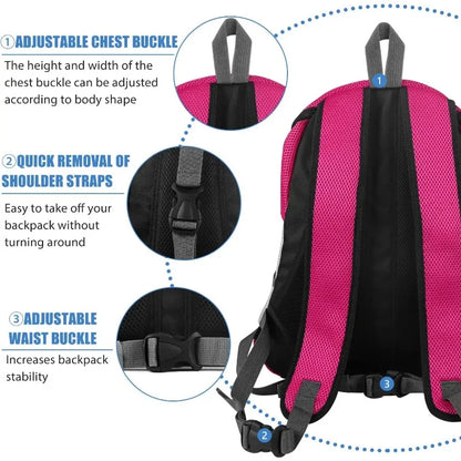 Double-Shoulder Mesh Dog Carrier Backpack for Travel | Pet Carrier - My Pet Serenity