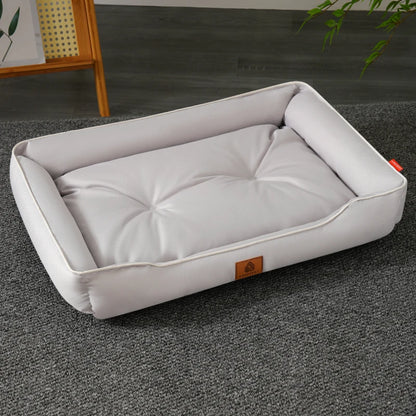 Waterproof Dog Bed 600D Oxford, All-Season, Thick PP Cotton Fill - My Pet Serenity