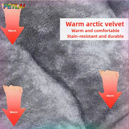 Large Dog Bed Mat for Winter - Double-Sided Warm Sleeping Pad - My Pet Serenity