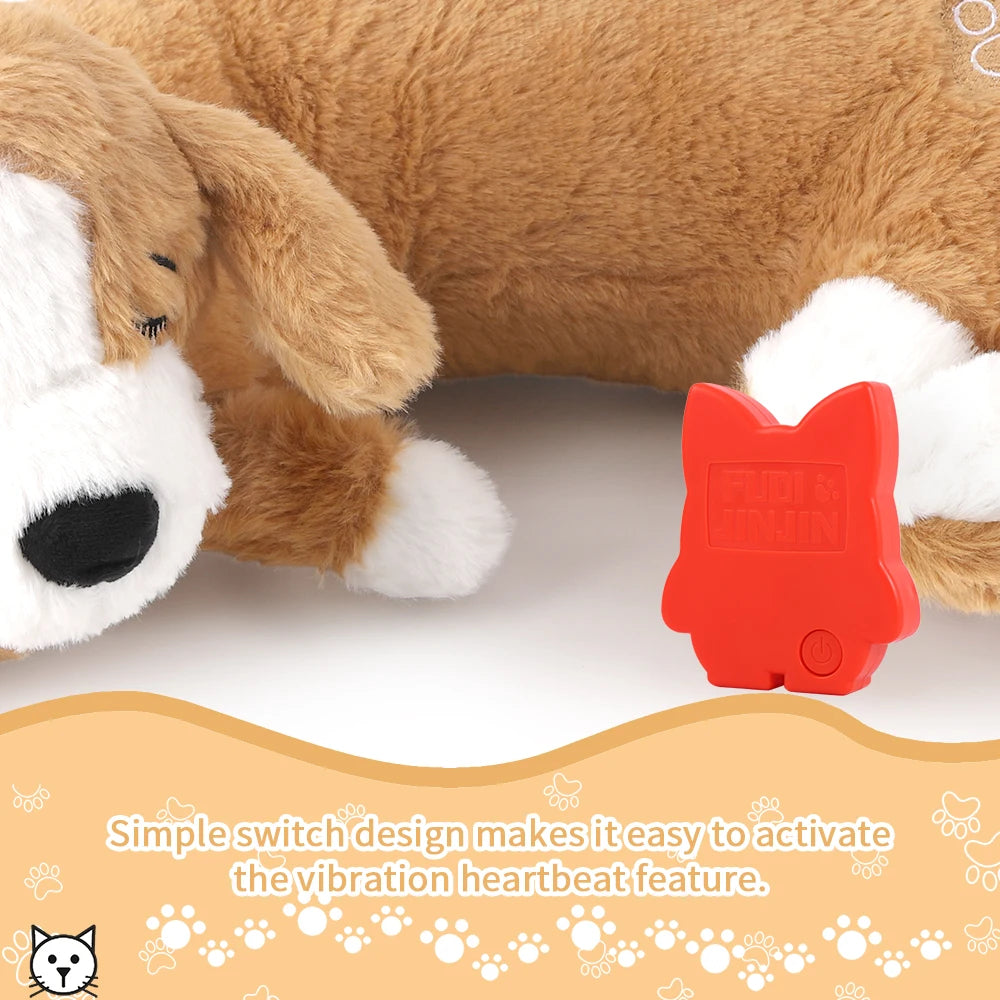 Dog and Cat Heartbeat Toy for Comfort and Behavioral Training - My Pet Serenity