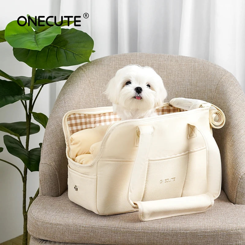 Shoulder Dog Carrier Bag for Small Dogs and Cats, Puppy Travel - My Pet Serenity
