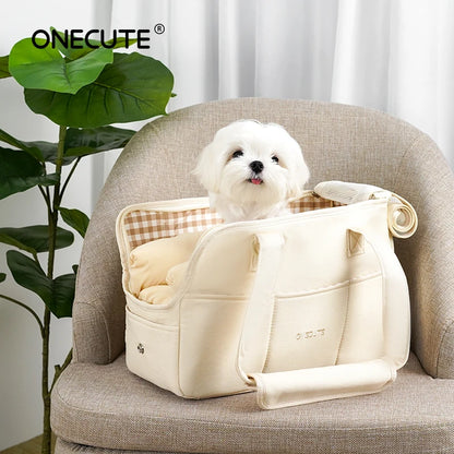 Shoulder Dog Carrier Bag for Small Dogs and Cats, Puppy Travel - My Pet Serenity