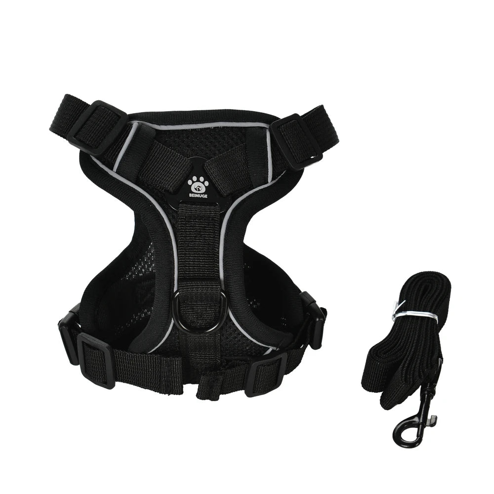 Cat Harness and Leash Set - Escape-Proof, Reflective, Outdoor Walking - My Pet Serenity