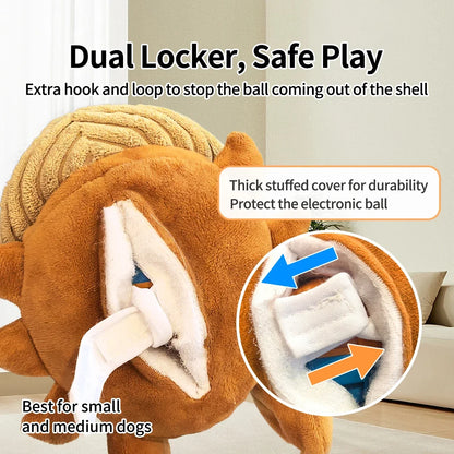 Interactive Plush Dog Toy for Small Dogs - Dancing, Fetch & Chew Ball - My Pet Serenity