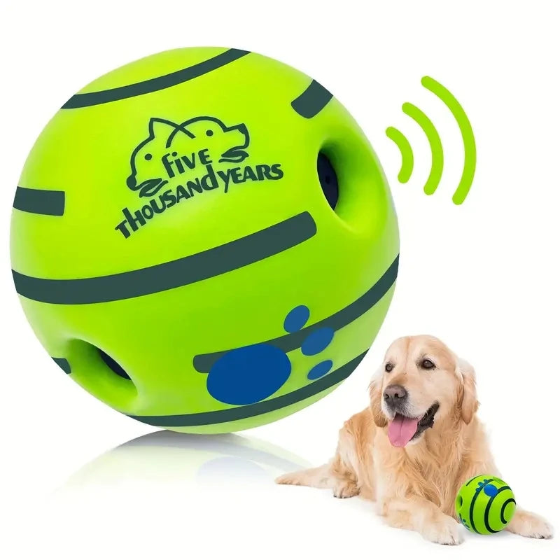 Dog Interactive Giggle Ball Toy for IQ Training, Mental Stimulation - My Pet Serenity