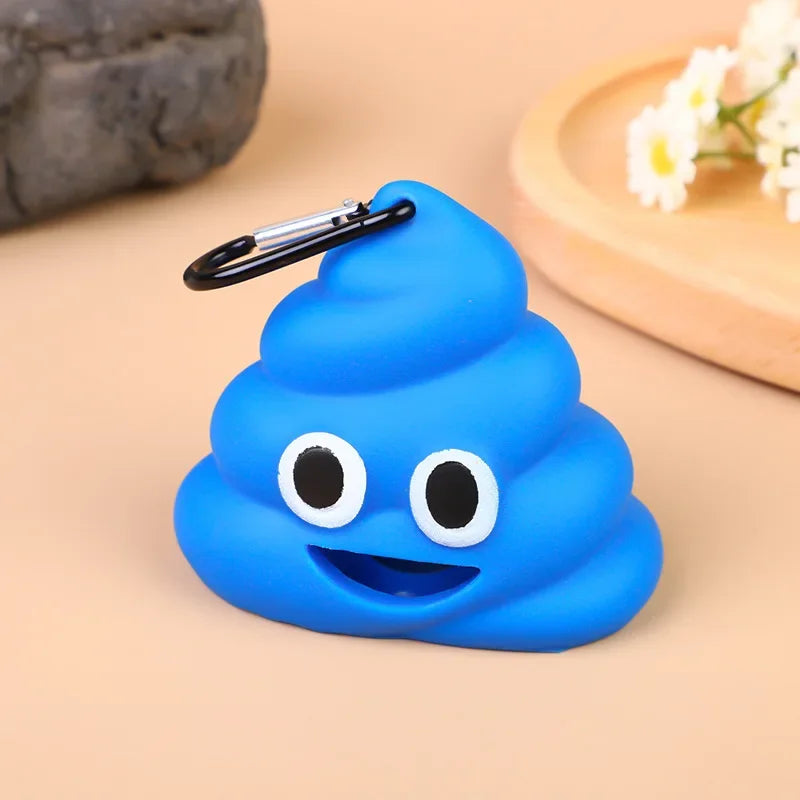 Dog Poop Bag Dispenser with Clip Portable Waste Bag Holder for Walking - My Pet Serenity
