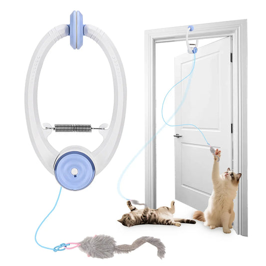 USB Rechargeable Cat Toy: Electric Door-Hanging Interactive Toy - My Pet Serenity