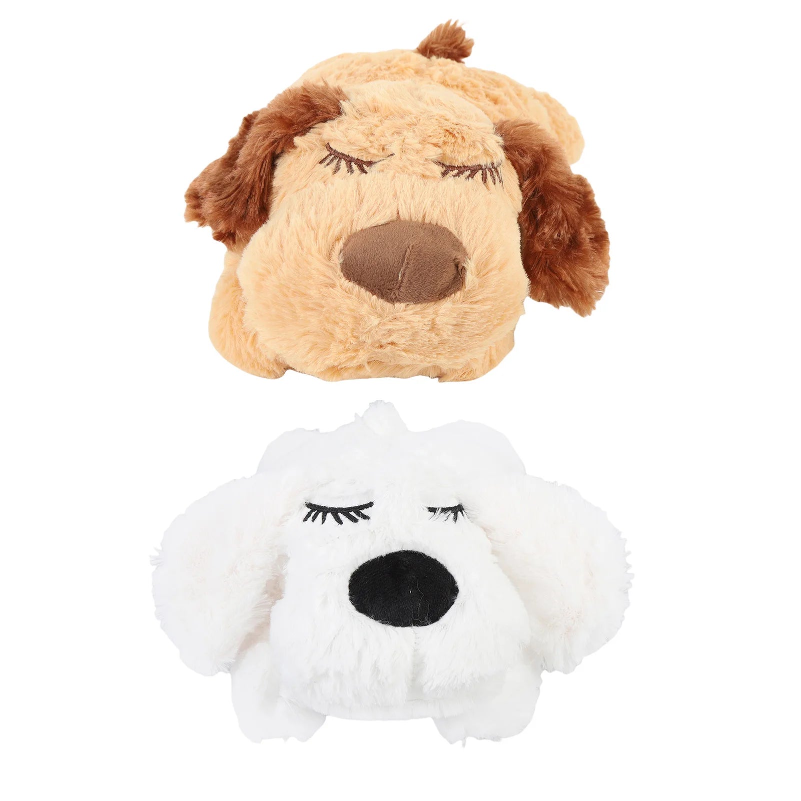 Heartbeat Puppy Toy: Interactive Plush Heartbeat Calming Aid for Pets - My Pet Serenity