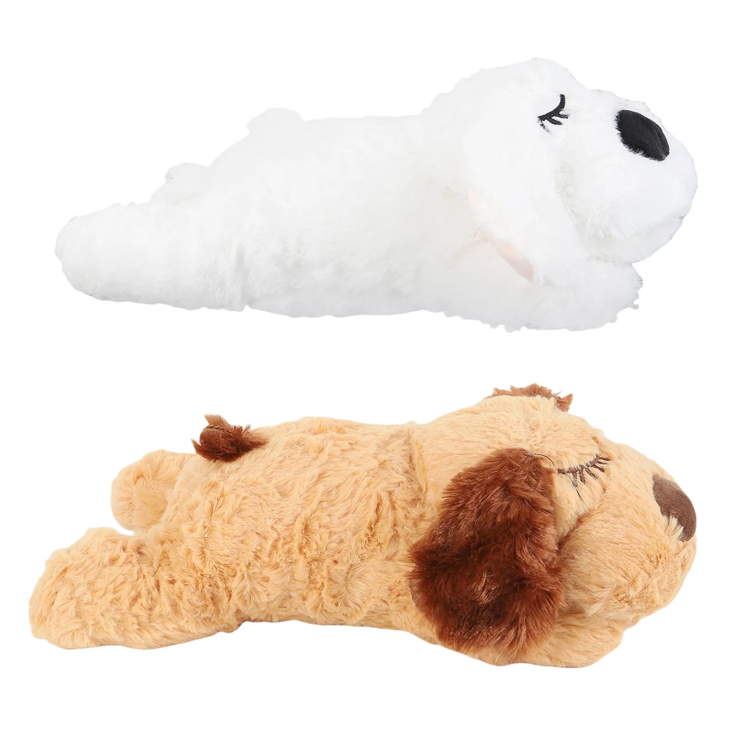 Heartbeat Puppy Toy: Interactive Plush Heartbeat Calming Aid for Pets - My Pet Serenity