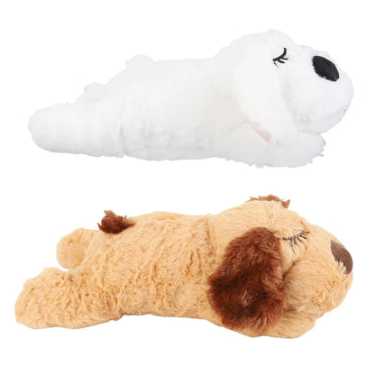 Heartbeat Puppy Toy: Interactive Plush Heartbeat Calming Aid for Pets - My Pet Serenity