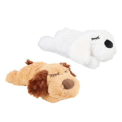 Heartbeat Puppy Toy: Interactive Plush Heartbeat Calming Aid for Pets - My Pet Serenity