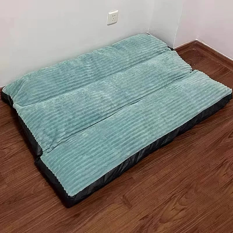 Corduroy Dog Bed - Winter Warm Sleeping Mat for Small to Large Dogs - My Pet Serenity