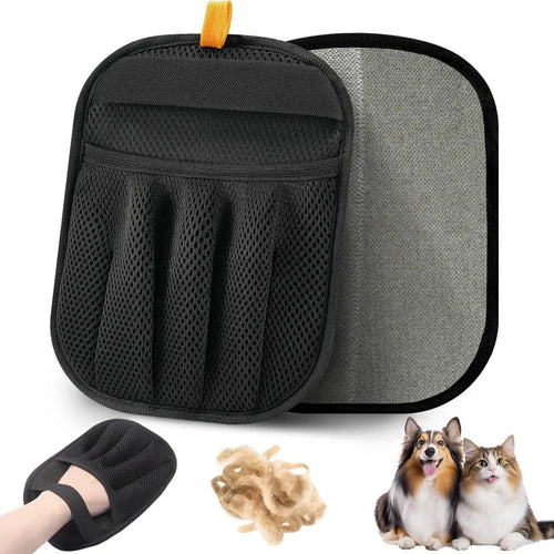 Pet Hair Remover Glove: Electrostatic Deshedding Tool for Dogs & Cats - My Pet Serenity