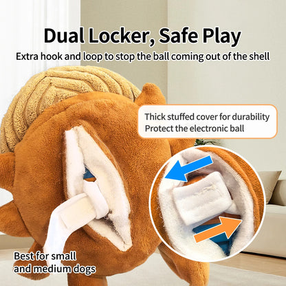 Interactive Plush Dog Toy for Small Dogs - Dancing, Fetch & Chew Ball - My Pet Serenity