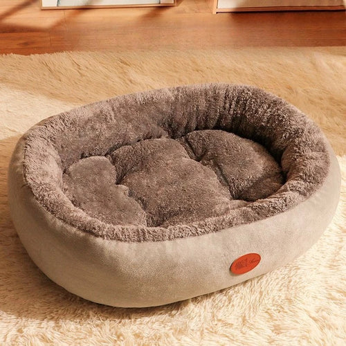 Thickened Warm Pet Nest Bed for Autumn & Winter - Dog & Cat Bed - My Pet Serenity