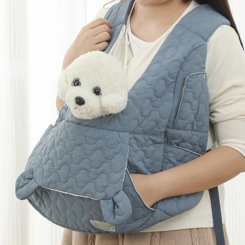 Winter Chest Pet Bag XL Waterproof, Windproof, Portable for Dog and Cat - My Pet Serenity