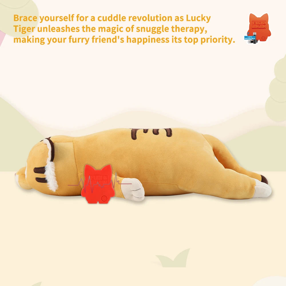 Dog Simulated Heartbeat Toy for Stress Relief – Calming Plush Puppy - My Pet Serenity