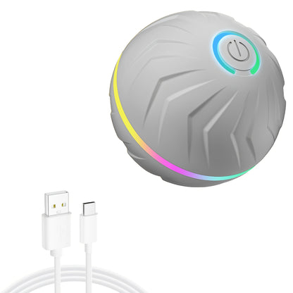Interactive Dog Toy: Random Rolling, Jumping Lights, 4-Hour Battery - My Pet Serenity