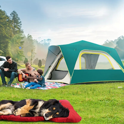 Waterproof Anti-Slip Dog Bed Cushion, Washable Outdoor Mattress - My Pet Serenity
