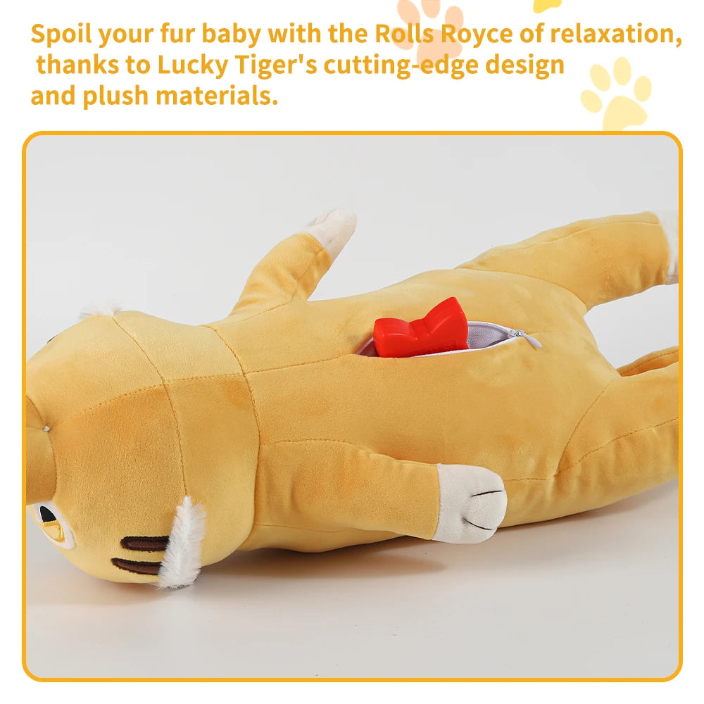 Dog Simulated Heartbeat Toy for Stress Relief – Calming Plush Puppy - My Pet Serenity