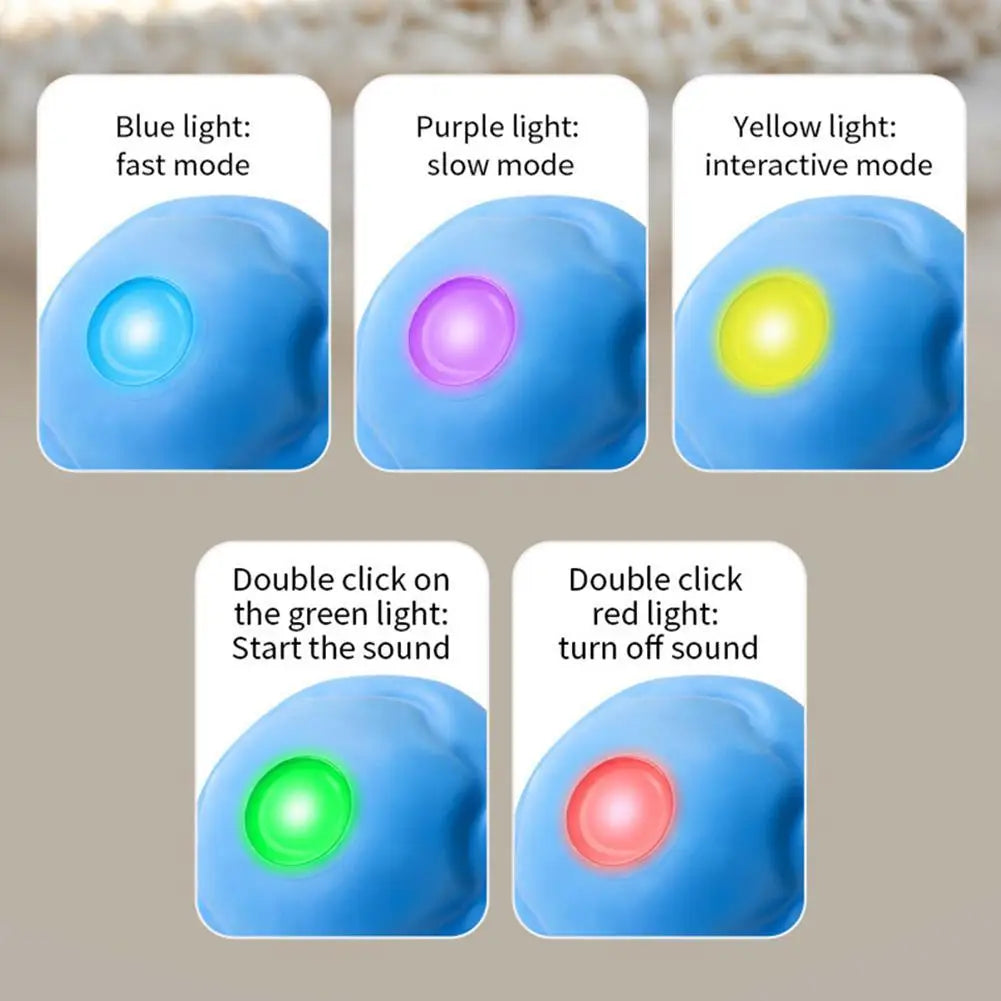 USB Interactive Dog Toy Ball Electronic Moving Ball for Puppies - My Pet Serenity