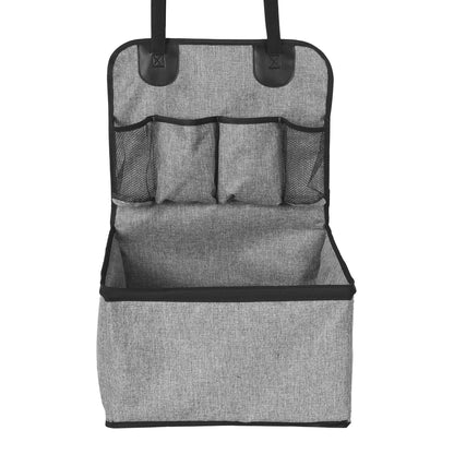 Dog Car Front Seat Booster with Storage Pockets for Small–Medium Dogs - My Pet Serenity