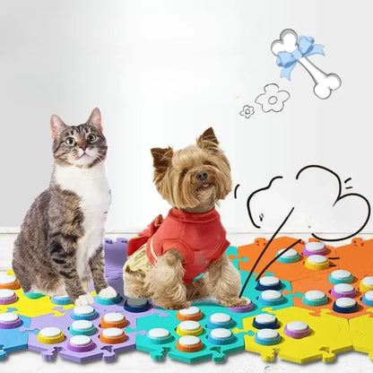 Dog Talk Button for Pet Communication – Training Clicker, Recorder - My Pet Serenity
