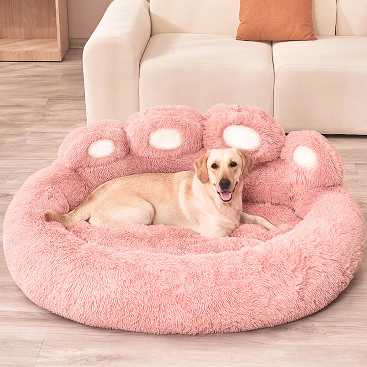 Winter Warm Fluffy Dog Bed - Large Pet Kennel Mat for Dogs & Cats - My Pet Serenity