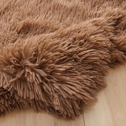 Winter dog and cat bed mat, washable plush cushion, warm and soft - My Pet Serenity