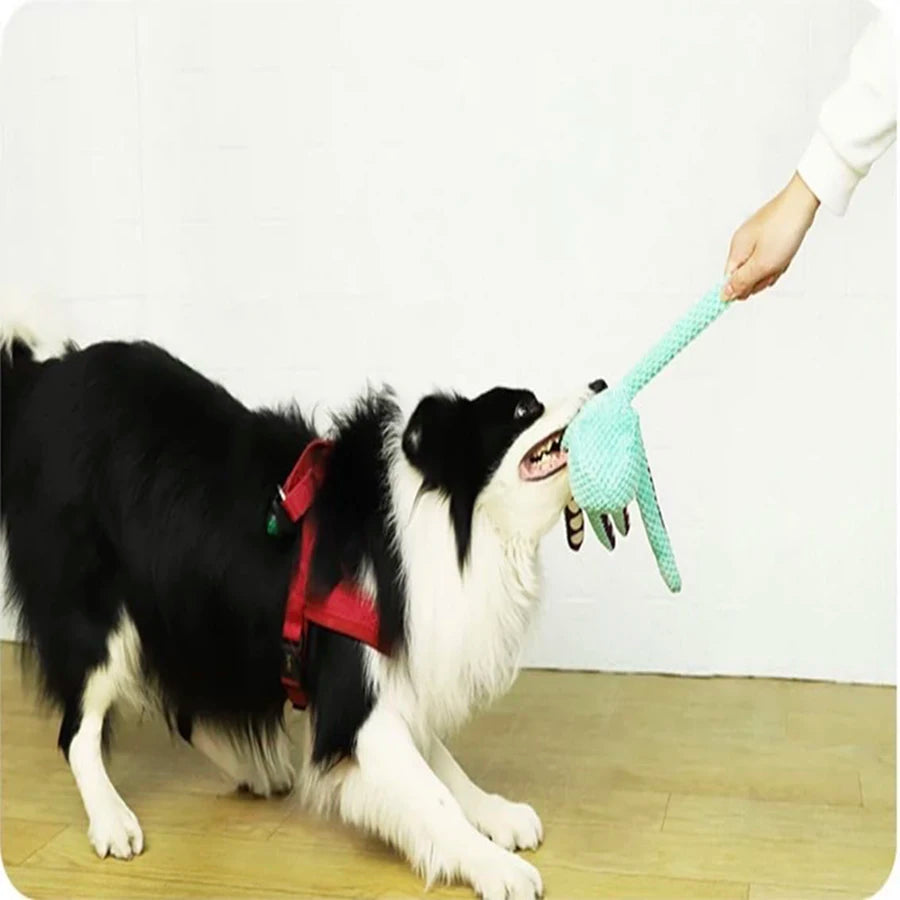 Dog Plush Octopus Toy - Sound, Durable Toy for Large & Small Dogs - My Pet Serenity