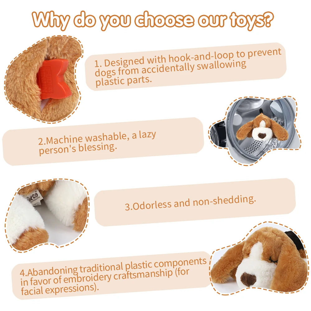 Puppy Heartbeat Toy for Crate Training and Sleep Aid - Dog Toy - My Pet Serenity
