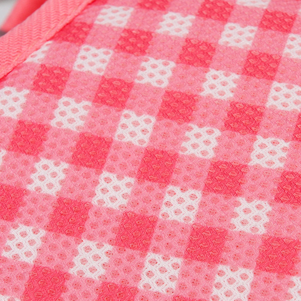 Checkered Pet Harness and Leash Set for Small Dogs & Cats, Breathable - My Pet Serenity