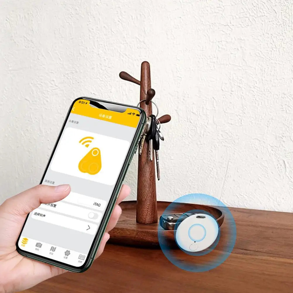 Pet GPS Bluetooth 5.0 Tracker for Cat and Dog - Anti-Lost Round Mini - My Pet Serenity