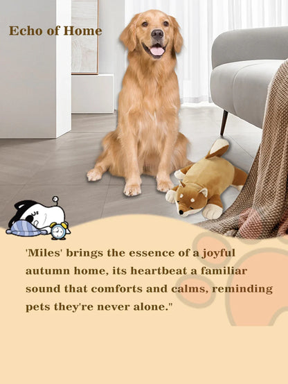 Dog Heartbeat Stuffed Toy for Puppies - Stress Relief & Calming Aid - My Pet Serenity