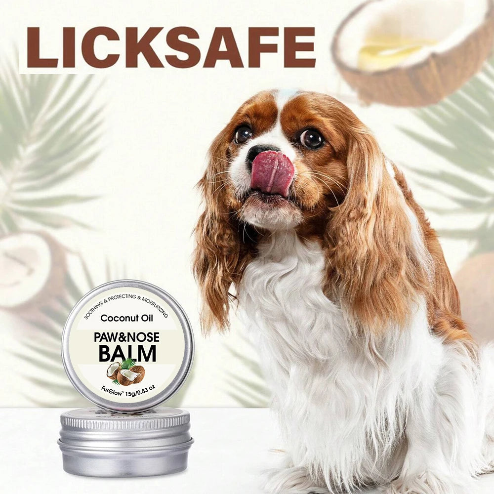 Pet Paw & Nose Balm for Dogs & Cats — Relieves Dry Noses, Cracked Paws - My Pet Serenity