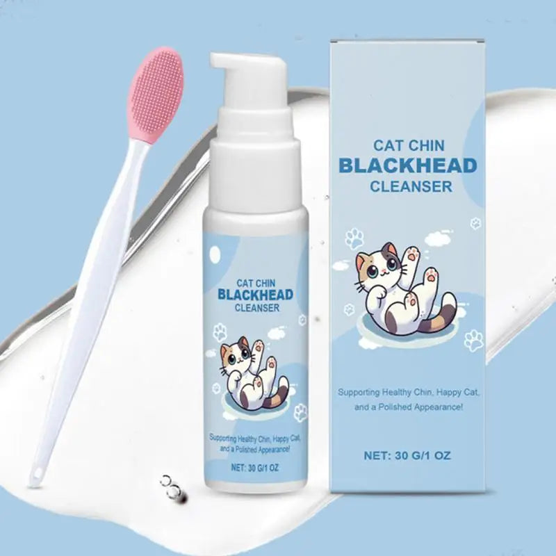 Cat Chin Cleaner 30g Blackhead Treatment Lotion for Pet Chin Acne - My Pet Serenity