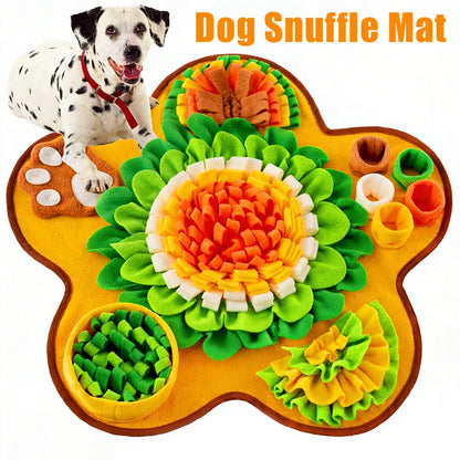 Dog Snuffle Mat: Interactive Slow Feeder for Foraging & Anxiety Relief - My Pet Serenity