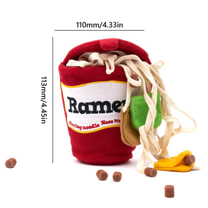 Dog Puzzle Toy Noodle-Shape Food-Dispensing for Small/Medium Dogs - My Pet Serenity