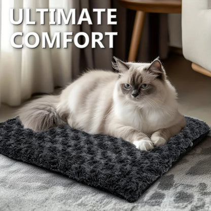 Self-Heating Pet Pad Blanket for Dogs and Cats, Washable Warm Cushion - My Pet Serenity