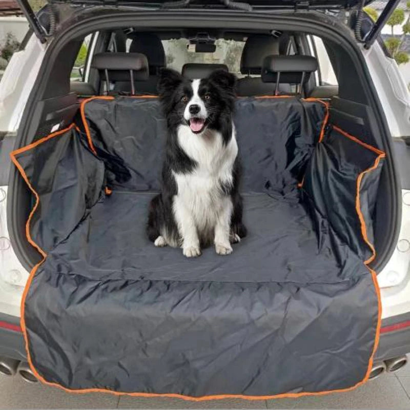 Waterproof Dog Car Seat Cover Hammock for All Sizes Rear Protector - My Pet Serenity