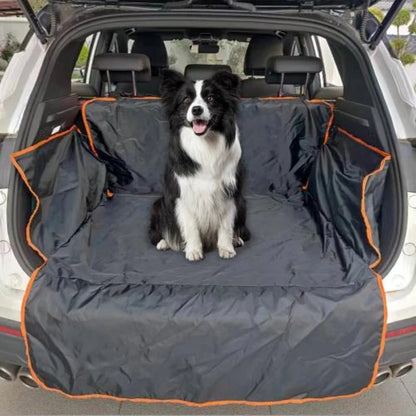 Waterproof Dog Car Seat Cover Hammock for All Sizes Rear Protector - My Pet Serenity