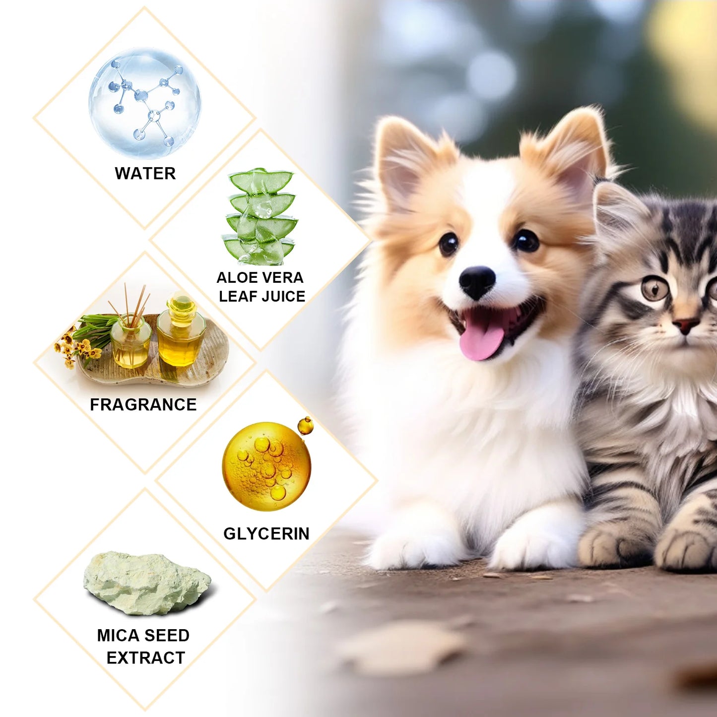 Dog Shampoo for Fleas, Mites, Itch Relief, Moisturizing Deodorizing - My Pet Serenity