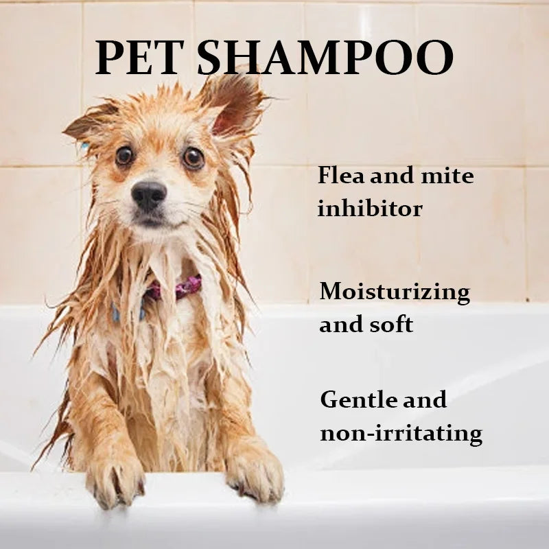 Puppy Oatmeal Shampoo for Sensitive Skin - Hypoallergenic Aloe & Shea - My Pet Serenity