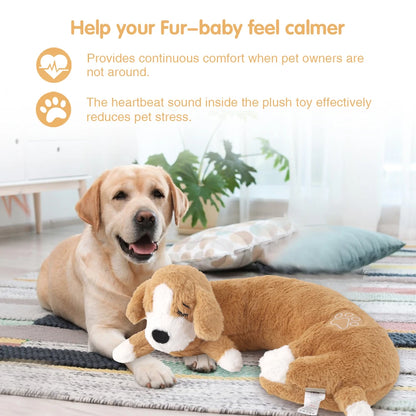 Dog and Cat Heartbeat Toy for Comfort and Behavioral Training - My Pet Serenity