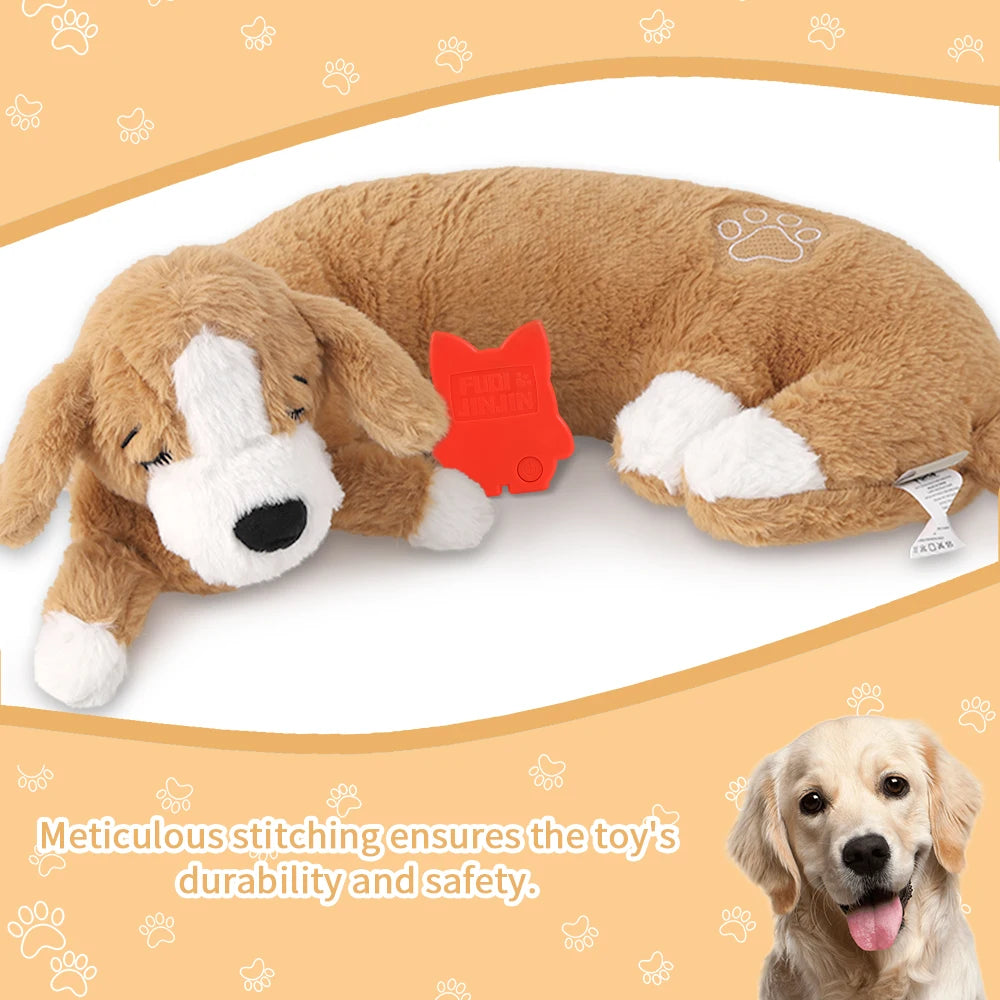 Dog and Cat Heartbeat Toy for Comfort and Behavioral Training - My Pet Serenity