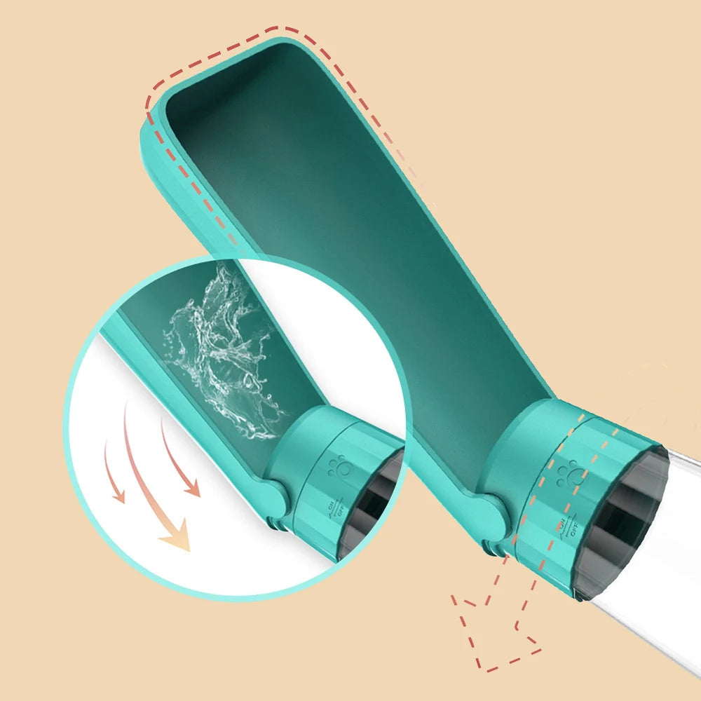 Outdoor Portable Dog Water Bottle for Cats and Dogs Leak-Proof - My Pet Serenity